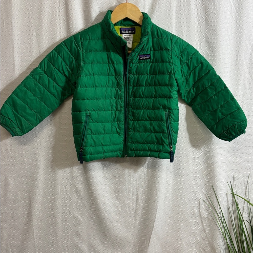 Patagonia Kids Green Puffer Jacket